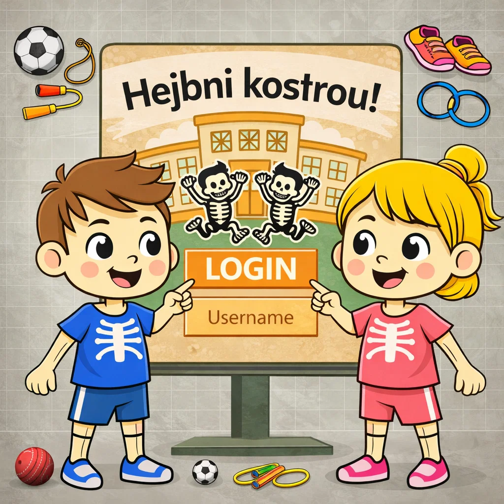 Ukázka přihlášení